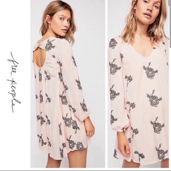 Free People Dresses & Skirts - Free People Austin Emma Embroidered Swing dress
